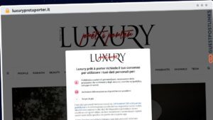 Publish Guest Post on luxurypretaporter.it