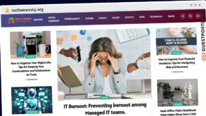 Publish Guest Post on reclinersresty.org