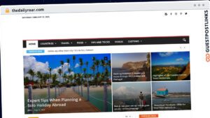 Publish Guest Post on thedailyroar.com