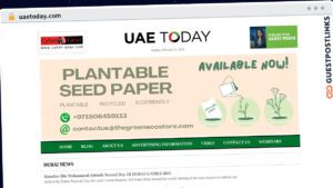Publish Guest Post on uaetoday.com