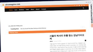 Publish Guest Post on ultramagzine.com