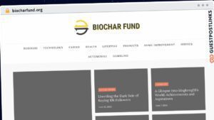 Publish Guest Post on biocharfund.org
