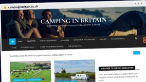 Publish Guest Post on campinginbritain.co.uk