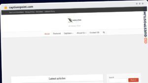 Publish Guest Post on captionspoint.com