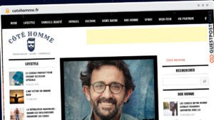 Publish Guest Post on cotehomme.fr