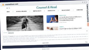 Publish Guest Post on counselheal.com
