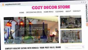 Publish Guest Post on cozydecorstore.com
