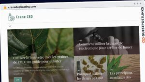 Publish Guest Post on craneduplicating.com