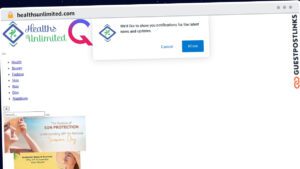 Publish Guest Post on healthsunlimited.com