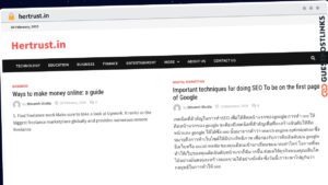 Publish Guest Post on hertrust.in