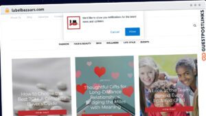 Publish Guest Post on labelbazaars.com