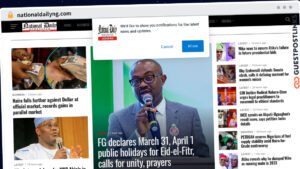 Publish Guest Post on nationaldailyng.com