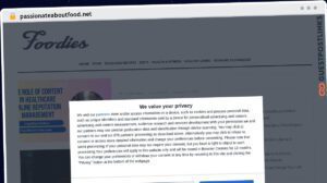 Publish Guest Post on passionateaboutfood.net