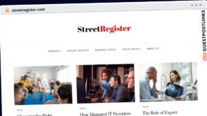 Publish Guest Post on streetregister.com