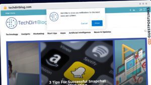 Publish Guest Post on techdirtblog.com
