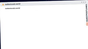Publish Guest Post on twittertrends.world