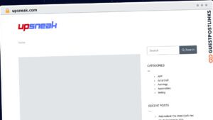 Publish Guest Post on upsneak.com