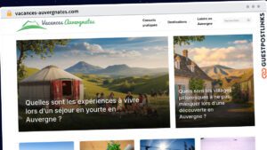 Publish Guest Post on vacances-auvergnates.com
