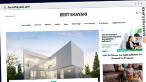 Publish Guest Post on bestshayarii.com