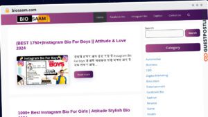 Publish Guest Post on biosaam.com