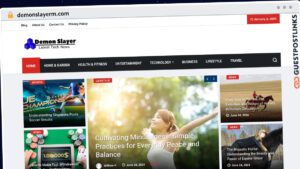 Publish Guest Post on demonslayerm.com