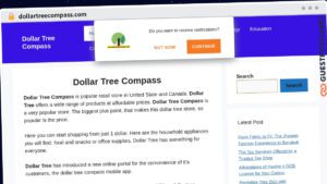 Publish Guest Post on dollartreecompass.com