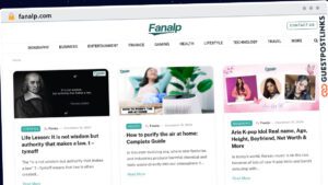 Publish Guest Post on fanalp.com