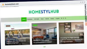 Publish Guest Post on homestylhub.com