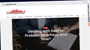 Publish Guest Post on nybtimes.com