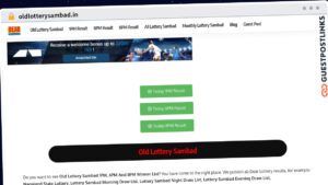 Publish Guest Post on oldlotterysambad.in