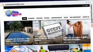 Publish Guest Post on onlinenewsstoday.com