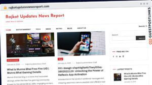 Publish Guest Post on rajkotupdatesnewsreport.com