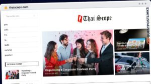 Publish Guest Post on thaiscope.com