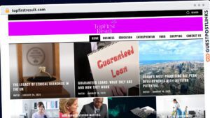 Publish Guest Post on topfirstresult.com