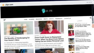 Publish Guest Post on 25pr.com