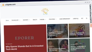 Publish Guest Post on crispme.com