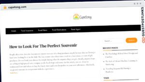 Publish Guest Post on cupetong.com