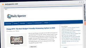 Publish Guest Post on dailyspecter.com