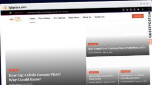 Publish Guest Post on fgbpizza.com