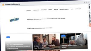 Publish Guest Post on itsnewstoday.com