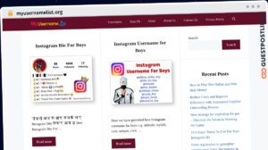 Publish Guest Post on myusernamelist.org