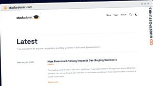 Publish Guest Post on stackademic.com