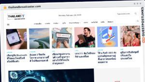 Publish Guest Post on thailandbroadcaster.com