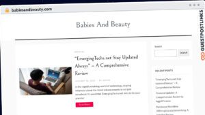 Publish Guest Post on babiesandbeauty.com
