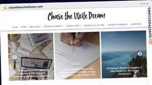 Publish Guest Post on chasethewritedream.com