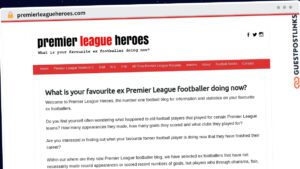 Publish Guest Post on premierleagueheroes.com