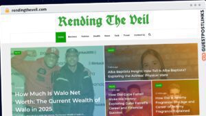 Publish Guest Post on rendingtheveil.com