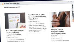 Publish Guest Post on theuniqueblogging.com