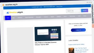 Publish Guest Post on weather.org.in
