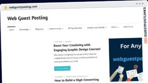 Publish Guest Post on webguestposting.com
